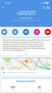 CMS Central Mosque screenshot 1