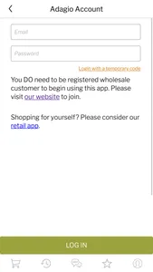 Adagio Wholesale screenshot 1