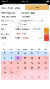 Stock Trader Calculator screenshot 0