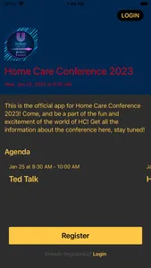 Home Care Conference 2023 screenshot 1