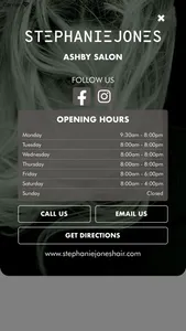 Stephanie Jones Hair Salons screenshot 2