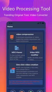 Video Compress MD5 Modifier screenshot 0