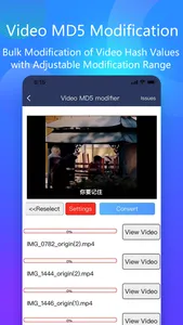 Video Compress MD5 Modifier screenshot 2