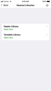 Napier Libraries screenshot 4