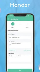 Hander - On demand service screenshot 4