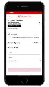 FS Express Cuts Check-In screenshot 2