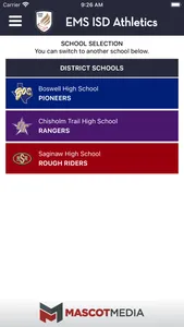 EMS ISD Athletics screenshot 1