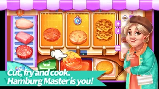 Super Burger Master -food game screenshot 1