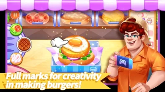 Super Burger Master -food game screenshot 2