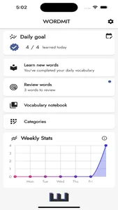 Wordmit – English Vocabulary screenshot 1