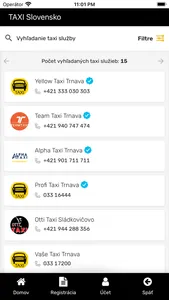 TAXI SK screenshot 1