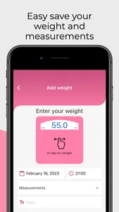 Body fat, BMI, weight tracker. screenshot 1