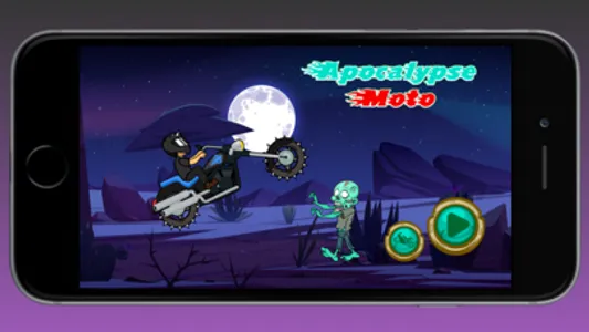 Apocalypse Moto Rider screenshot 0