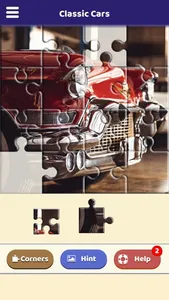 Classic Cars Puzzle screenshot 1