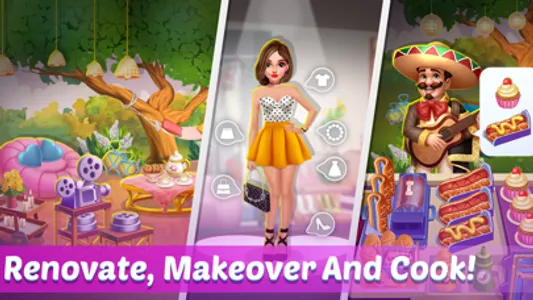 Makeover Madness: Cook & Style screenshot 6