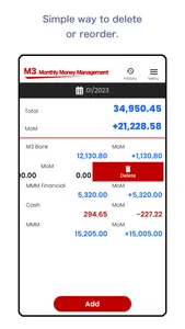 M3-MonthlyMoneyManager- screenshot 5