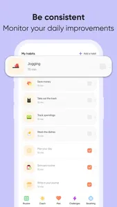 Habyy: Morning Routine Planner screenshot 1