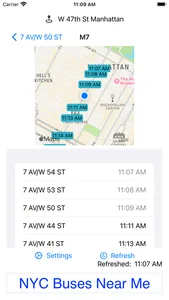 NYC Buses Near Me screenshot 2