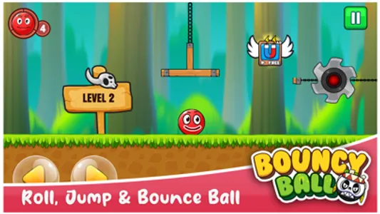 Bouncy Ball Jumper screenshot 2