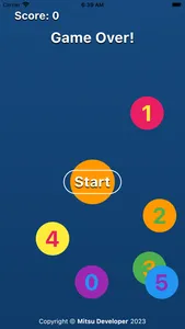 Number & Color Game screenshot 0