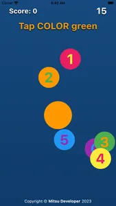 Number & Color Game screenshot 1