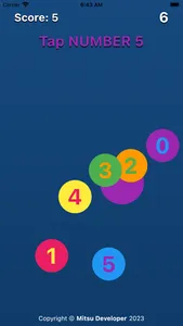 Number & Color Game screenshot 2