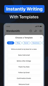 Wordsmith: AI Writing Helper screenshot 1