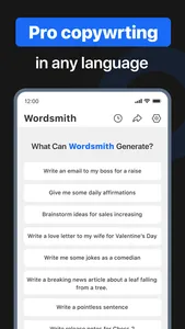 Wordsmith: AI Writing Helper screenshot 3