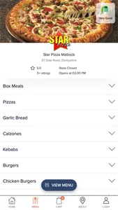 Star Pizza Matlock screenshot 1