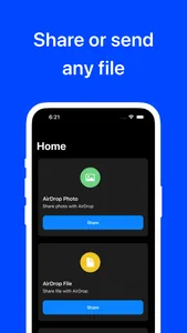 Files share for air drop screenshot 4