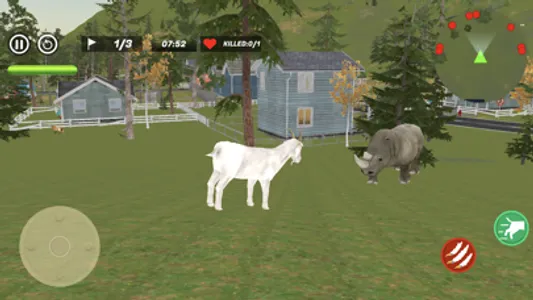 Mad Goat Simulator Animal Game screenshot 0