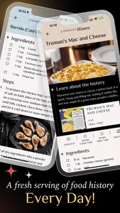 Cooking History: Daily Widget screenshot 4