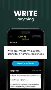 Zona AI chatbot writing help 3 screenshot 5