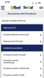 Ufleet App screenshot 1