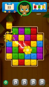 Kitty Blocks - Match 3 Puzzles screenshot 1