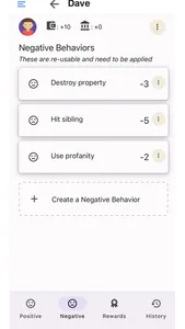 Rewardster - Behavior chart screenshot 2