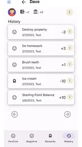 Rewardster - Behavior chart screenshot 4