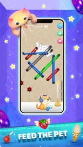 Feed The Pet: Rubber Puzzle screenshot 0