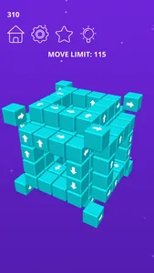 Tap Away 3D Cube screenshot 2