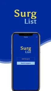 SurgList screenshot 1