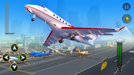 Flight Simulator Aeroplan Game screenshot 0