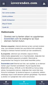 isverenden -  İş İlanları screenshot 6