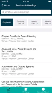 ATSSA Events screenshot 2