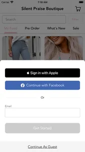 Silent Praise Boutique screenshot 0