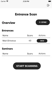 EntranceScan screenshot 4