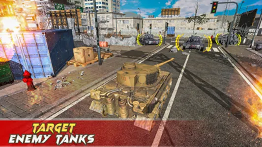 Army Tank Battle War Game 3D screenshot 0