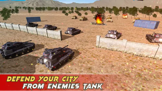 Army Tank Battle War Game 3D screenshot 2