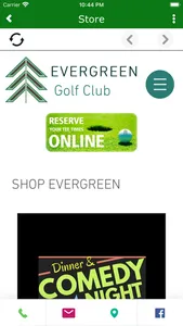 Evergreen Golf Club App screenshot 4