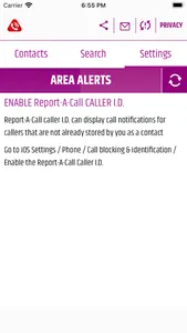 CE Report-A-Call screenshot 5