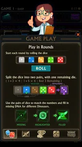 Jurassico Dice screenshot 5